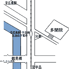 人形供養会場周辺地図