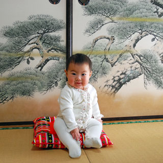 ひな祭り和座布団