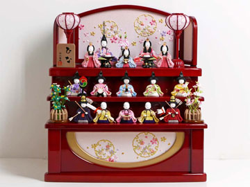 雛人形木目込み人形が安い ～広島市の人形問屋十二段屋