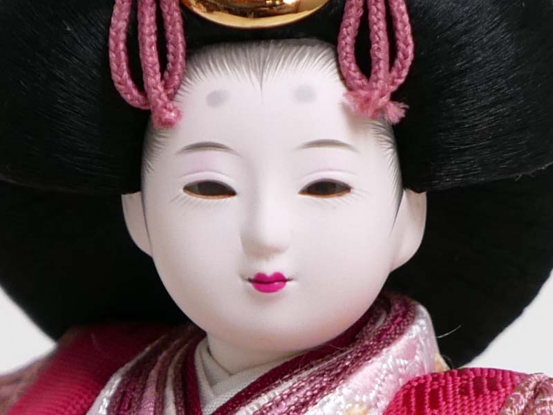 柴田家千代作 麻の葉柄衣装雛人形