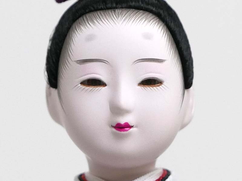 柴田家千代作 麻の葉柄衣装雛人形