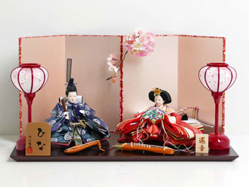 雛人形親王飾りが安い ～広島市の人形問屋十二段屋