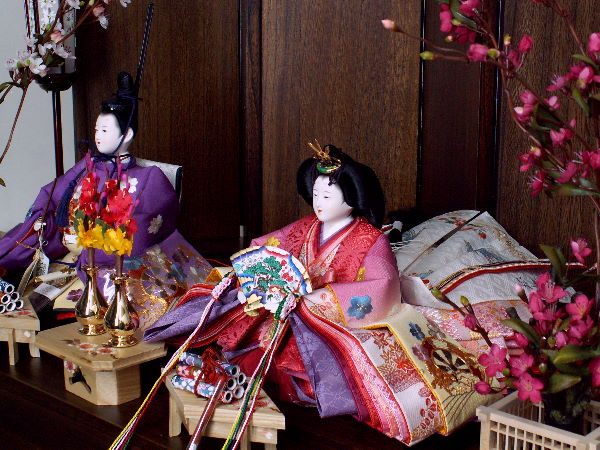 とっておき雛人形の公開です。松寿雛工房デザイナー長山千代子さんが選ぶ、一番好きなおひなさま