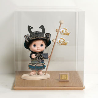 YAYA 銀ちゃん 人形工房壹三 アクリル5面ケース飾り