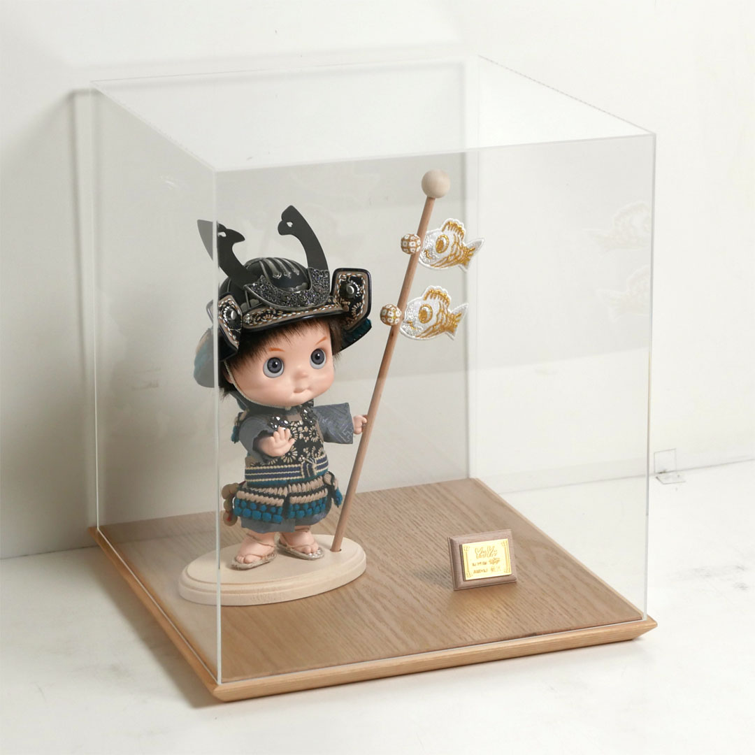 YAYA 銀ちゃん 人形工房壹三 アクリル5面ケース飾り