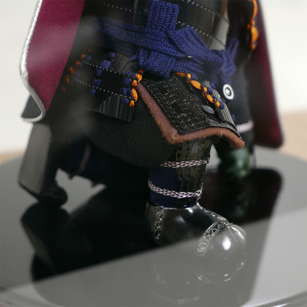 英雄見参 伊達政宗 もののふ童 アクリル5面ケース飾り 人形工房壹三作