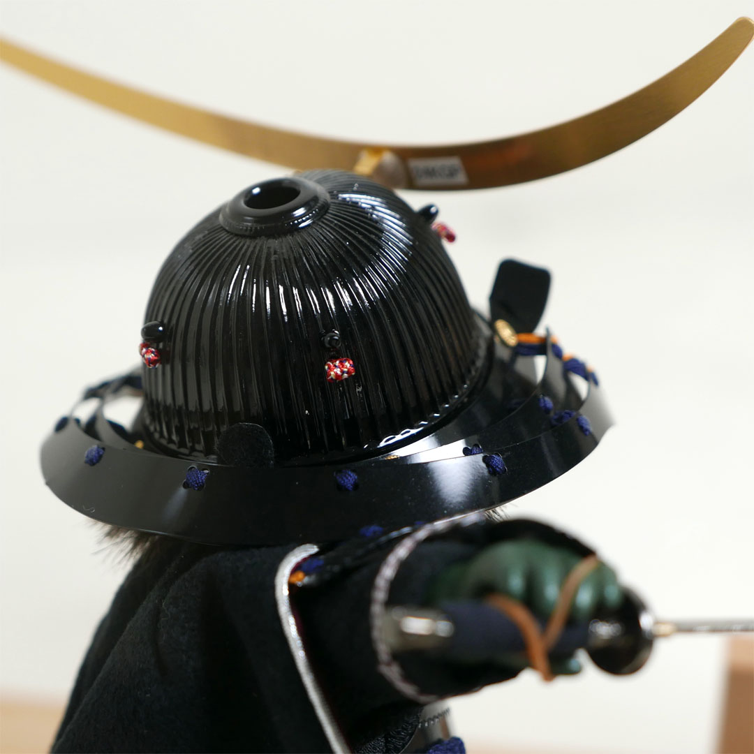 英雄見参 伊達政宗 もののふ童 アクリル5面ケース飾り 人形工房壹三作