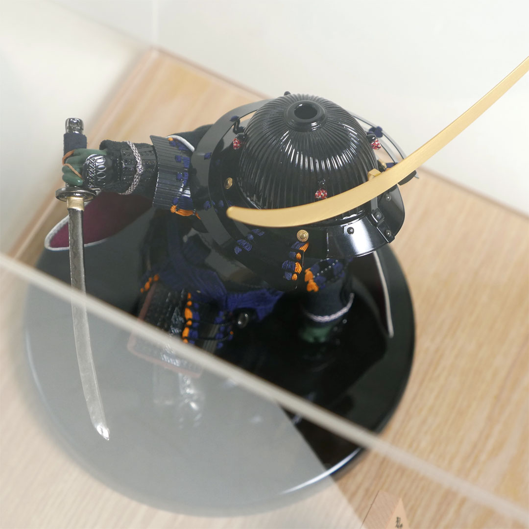 英雄見参 伊達政宗 もののふ童 アクリル5面ケース飾り 人形工房壹三作