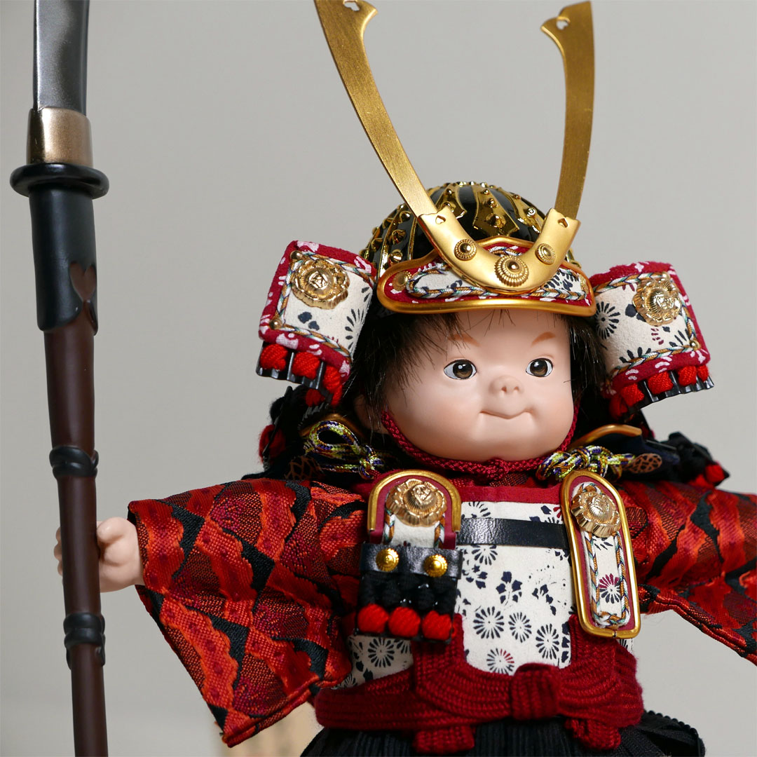 弦 もののふ童 武者人形 人形工房壹三作 鎧単品