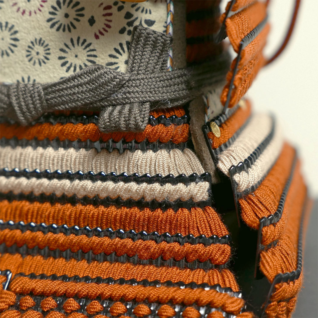 雄山作 奉納鎧 1/5 飛鳥 黒小札真朱糸威