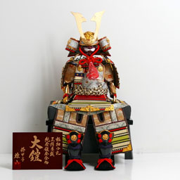 鈴甲子雄山甲冑工房の鎧兜飾り 雄山作 五月人形 広島市の人形問屋十二段屋