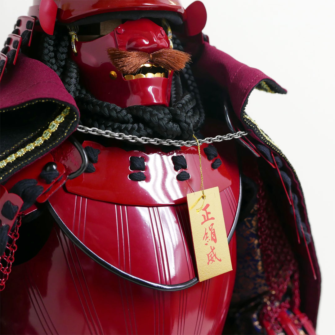 真田信繁(真田幸村)公10号南蛮胴具足 雄山作 鎧単品 五月人形