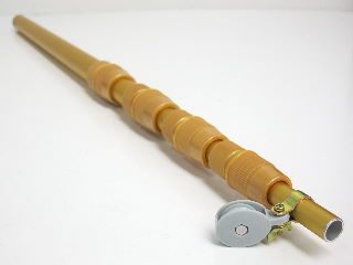 ベランダ鯉のぼりのゴールドポール2.3m5本組