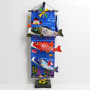 端午の吊るし飾り 室内鯉のぼり 浦島太郎鯉のぼり 中