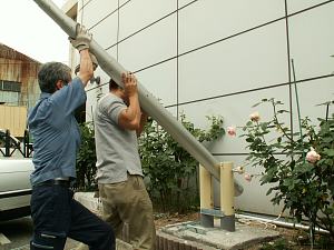 鯉のぼりポールが安い 広島市の人形問屋十二段屋