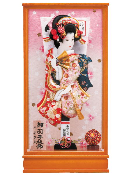 さくら17号羽子板ケース飾り