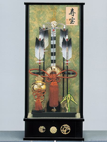 破魔弓ケース飾り　寿宝
