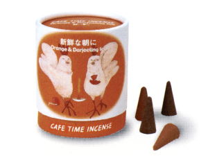 みずみずしいオレンジの香りとまろやかなダージリンティーの香りのアソート、カフェタイムインセンス(CAFE TIME INCENSE)インセンス　新鮮な朝に